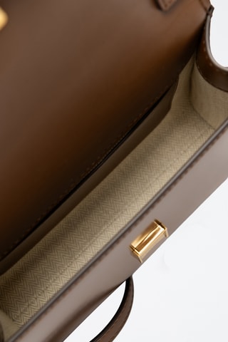 Leren Handtas - Bruin