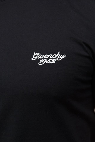 T-shirt Slim Fit - Zwart - Zwart