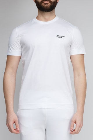 T-shirt Slim Fit - Wit - Wit