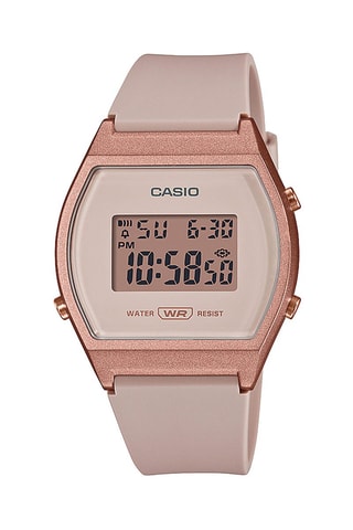 Orologio digitale in resina - Cronometro - Rosa chiaro e dorato rosa