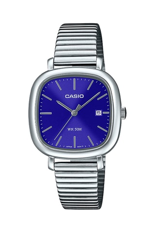 Orologio al quarzo in acciaio - Argentato