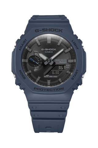 Smartwatch solare in resina Vintage  - Navy