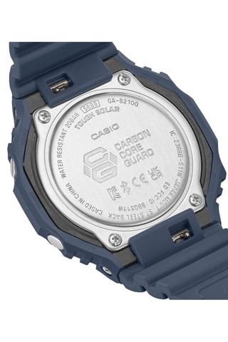 Smartwatch solare in resina Vintage  - Navy