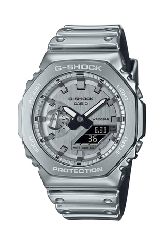 Orologio al quarzo in silicone Timeless  - Cronometro - Argentato