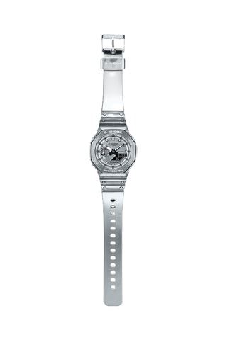 Orologio al quarzo in silicone Timeless  - Cronometro - Argentato