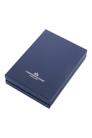 Protège-passeport en cuir - Bleu marine - Bleu marine