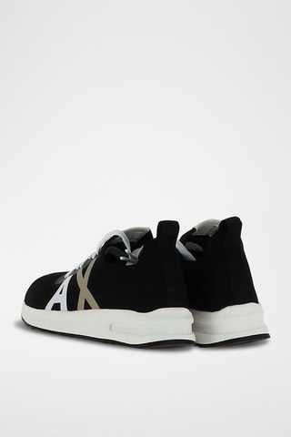 Zapatillas - Blanco, negro y beige