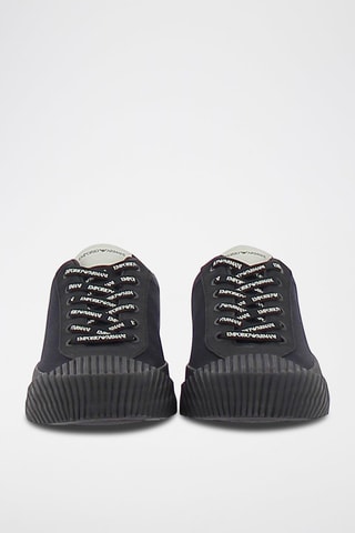 Zapatillas de piel - Negro