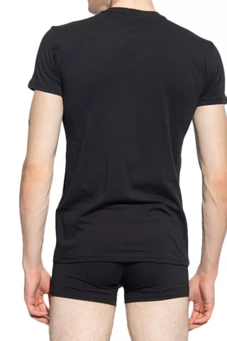 Conjunto de camiseta y bóxer - Gris y negro