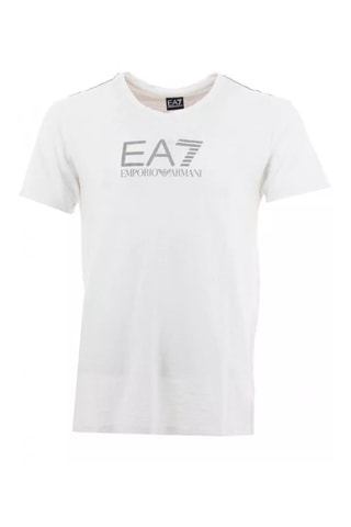 Camiseta - Blanco y gris