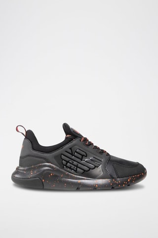 Zapatillas - Negro y naranja