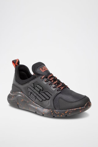 Zapatillas - Negro y naranja