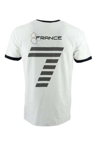 Camiseta - Blanco, negro y rojo