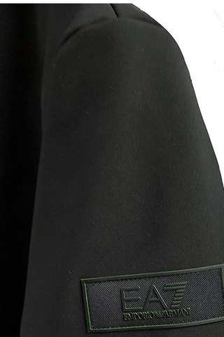 Parka con capucha - Negro