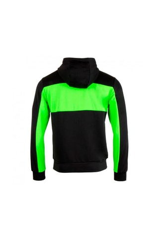 Sudadera con capucha - Negro y verde