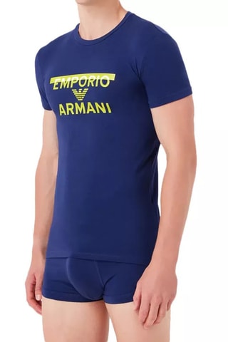 Conjunto de camiseta y bóxer - Azul y verde