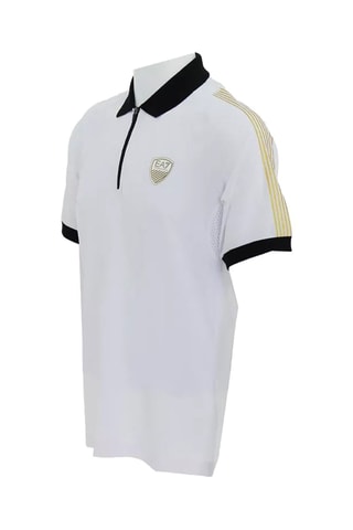 Polo - Blanco y negro