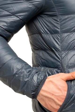 Anorak con capucha - Azul