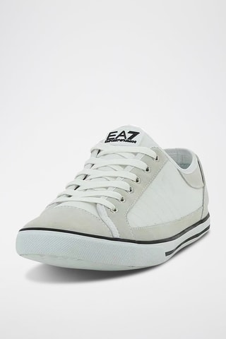 Zapatillas - Blanco, negro, beige y gris
