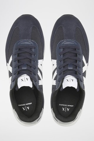 Zapatillas - Blanco, azul y gris