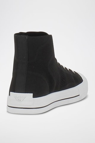 Zapatillas altas - Negro