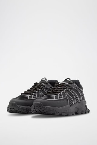 Zapatillas con plataforma - Negro