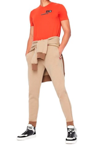 Pantalón de chándal - Beige, marrón y naranja