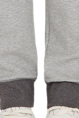Pantalón de chándal - Naranja y gris