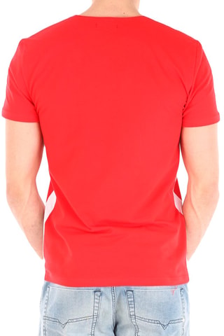 Camiseta - Blanco, rojo y verde