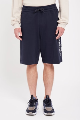 Short - Blanco y azul