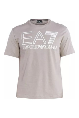 Camiseta - Blanco y gris