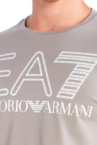 Camiseta - Blanco y gris