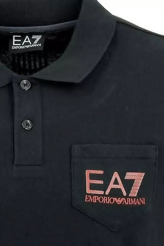 Polo - Negro y rojo