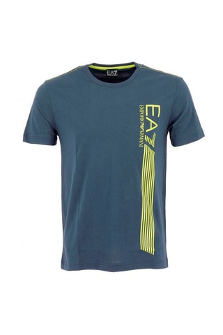 Camiseta - Azul y amarillo