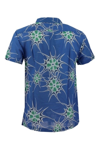 Camisa - Azul y verde