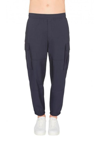 Pantalón recto - Azul