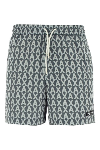 Short - Blanco y gris