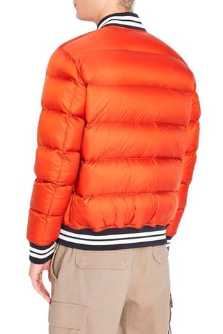 Anorak - Blanco, azul y naranja