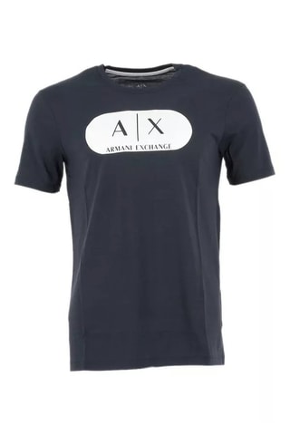 Camiseta - Blanco y azul