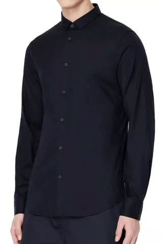 Camisa - Blanco y azul
