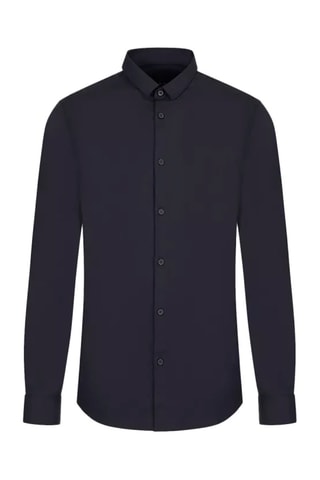 Camisa - Blanco y azul
