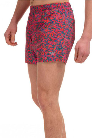 Short de baño - Rojo y azul