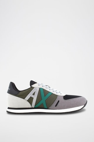 Zapatillas - Verde y gris