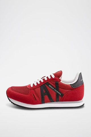 Zapatillas - Negro, rojo y gris