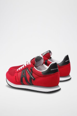 Zapatillas - Negro, rojo y gris