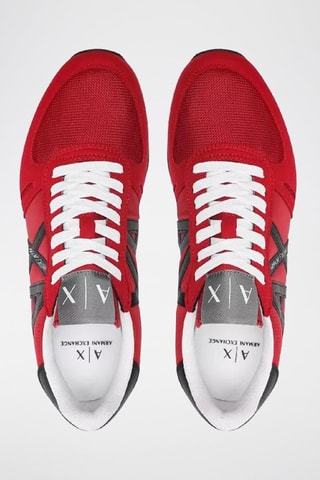 Zapatillas - Negro, rojo y gris