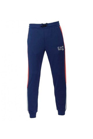 Pantalón de chándal - Azul y naranja