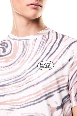 Camiseta tie-dye - Blanco