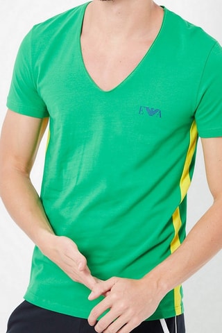 Camiseta - Verde y amarillo
