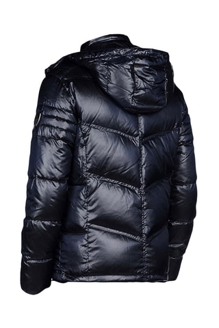 Anorak con capucha - Negro